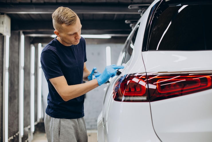 service nano ceramic coating application