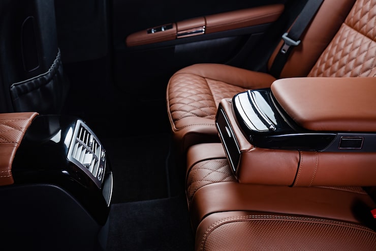 service luxury car leather interior cleaning